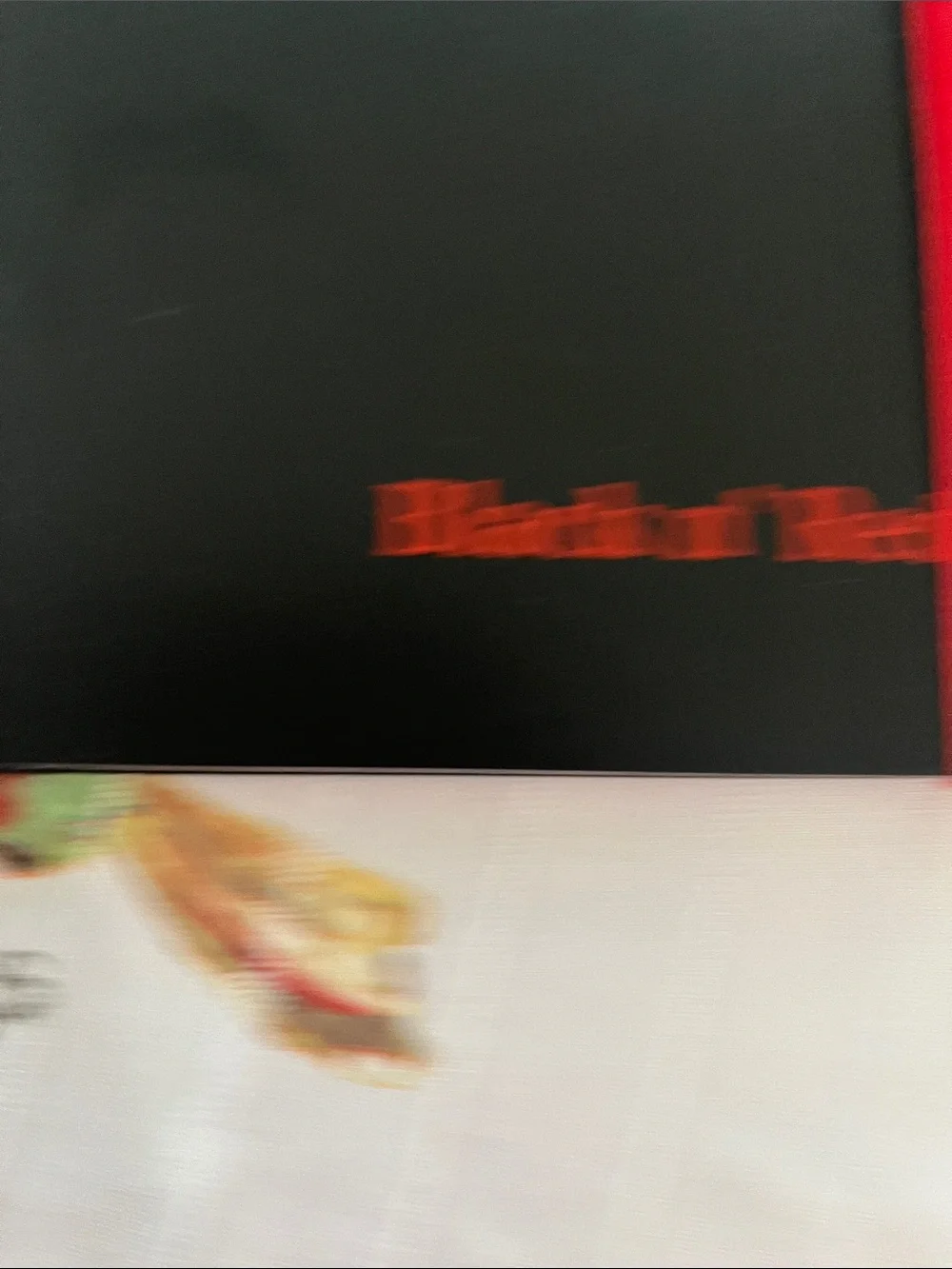 Hardcover Spiral Notebook with Red Accents